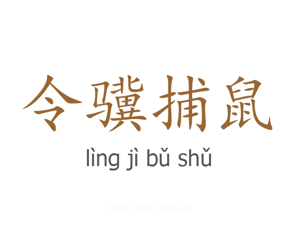 令骥捕鼠